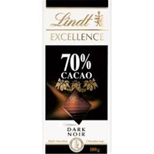 LINDT EXC 70% COCOA 100g